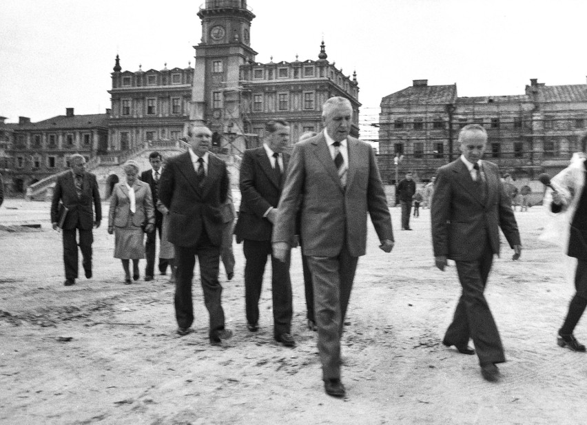 Edward Gierek w Zamościu