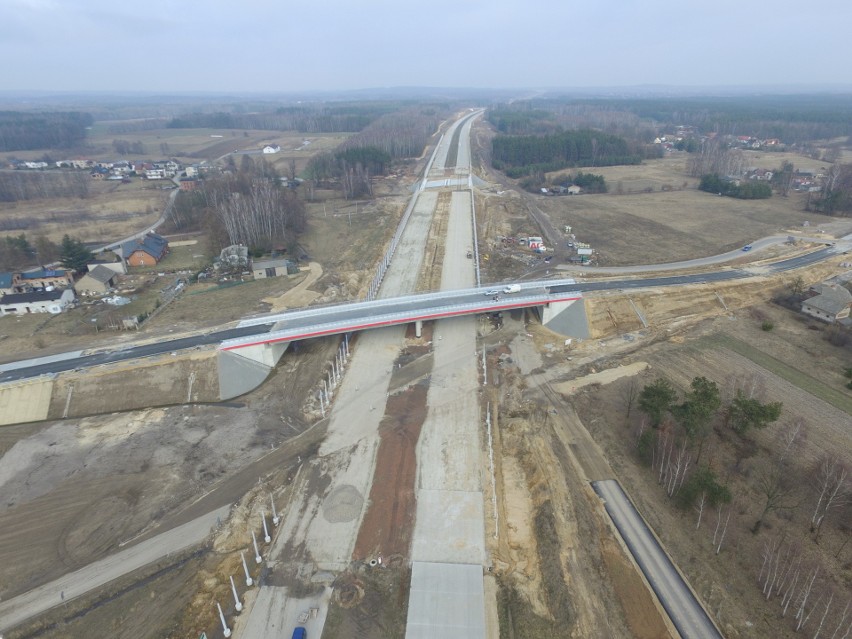 Budowa autostrady A1, odcinek I. Luty 2019