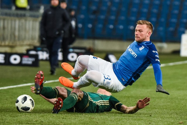 Niklas Barkroth okazał się transferowym niewypałem. W Lechu nie udało mu się strzelić gola.