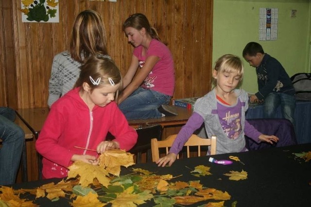 W nowej świetlicy w Domu Kultury w Sławie były już zajęcia o jesieni