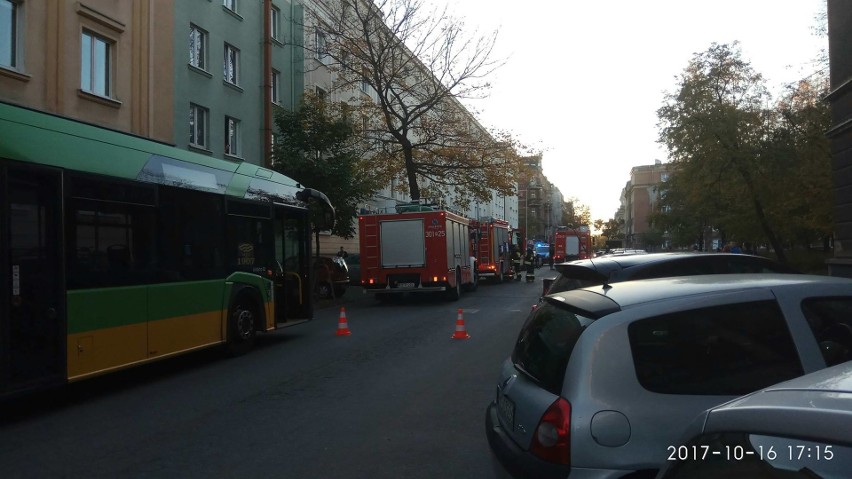 Poznań: Pożar w mieszkaniu na Wildzie