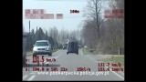 Pijany kierowca volkswagena jechał 131 km/h. Zatrzymali go policjanci z rzeszowskiej grupy SPEED [WIDEO]