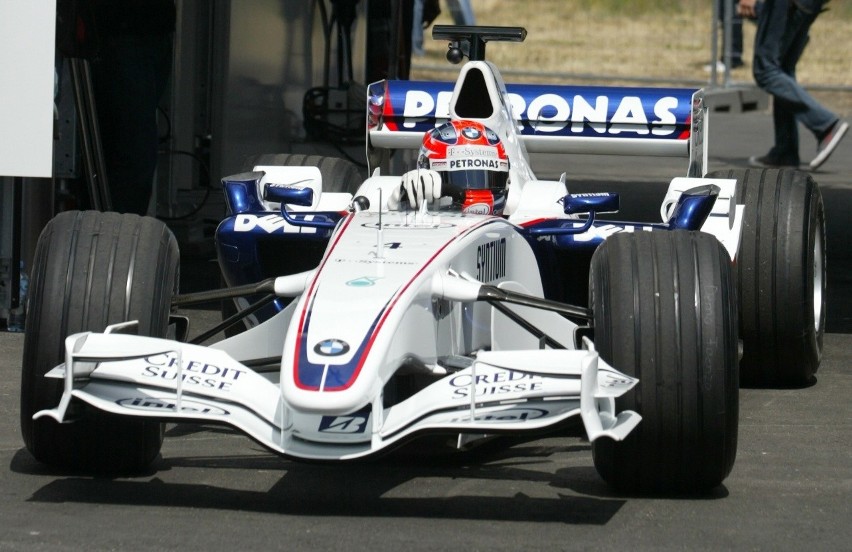 Robert Kubica karierę w Formule 1 zaczynał w teamie BMW...