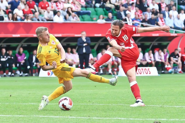 01.06.2022 wroclawtarczynski arena stadionmecz polska waliauefa nations league 2023n/z grzegorz krychowiakreprezentacja pilka nozna mecz gazeta wroclawskapawel relikowski / polska press