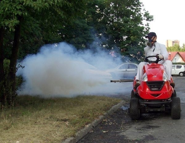 Dzisiaj &quot;pogromców komarów&quot; spotkać będzie można w rejonie Zwierzyńca, ogrodów działkowych na Wymosłowie, a także na terenach osiedli Mokrzyszów, Dzików i Sielec.