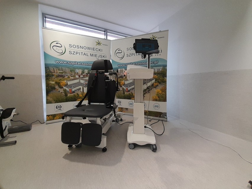 Dwa nowoczesne urządzenia rehabilitacyjne w Szpitalu Miejskim w Sosnowcu. Fizjoterapeuci zyskali nowe możliwości terapeutyczne