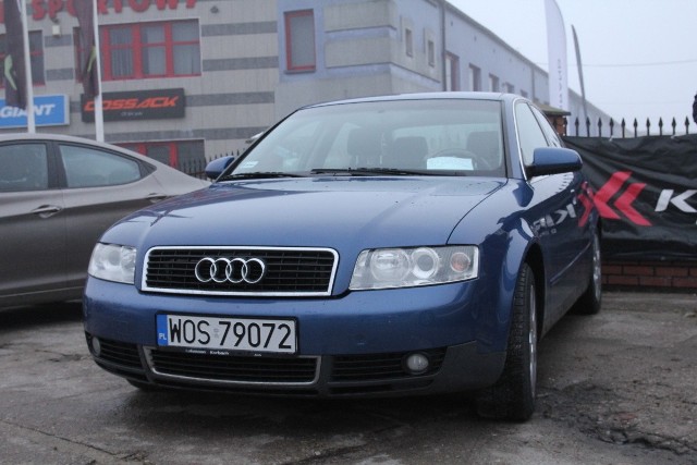 Audi A4, rok 2002, 2,0 benzyna+gaz, cena 11 800 zł