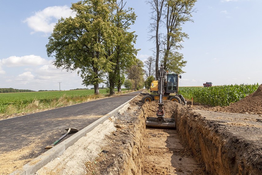 Remont drogi z Opola do Prudnika. Nowy odcinek DW 414 będzie gotowy na czas