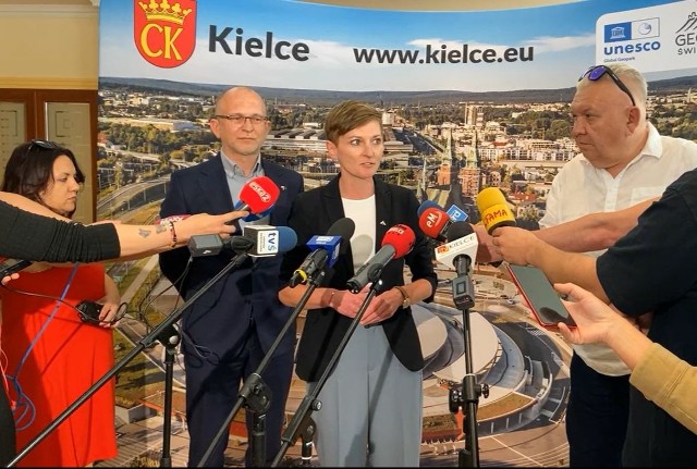 Agata Wojda przedstawiła nowego wiceprezydenta Kielc. To Bartłomiej Zapała.