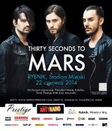 Koncert 30 Seconds to Mars: Wygraj bilet na koncert w Rybniku! [PLEBISCYT BILETOWY]