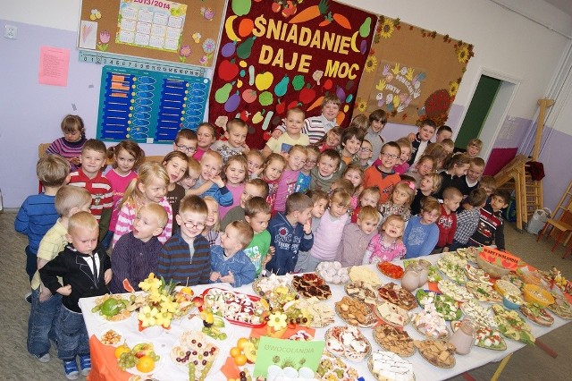 Dzień Zdrowego Śniadania - szkoła w Kamnicy