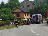 Tragiczny wypadek motocyklistów w Kocierzu Moszczanickim koło Żywca. Nie żyje kierowca i pasażer. Motocykl zderzył się z osobówką 