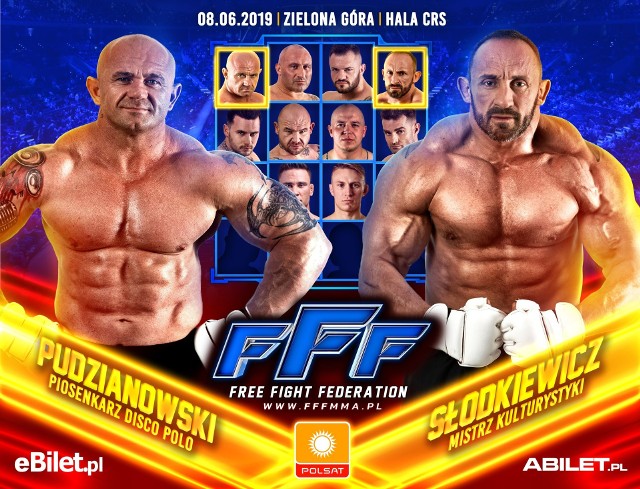 FFF: Walka Pudzianowski - Słodkiewicz ONLINE. Cała walka na żywo w TV, stream za darmo. Gdzie oglądać walkę gwiazdy disco polo? [06.06.2019]