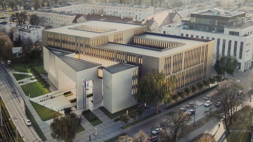 Tak ma wyglądać nowy budynek sądu w Toruniu