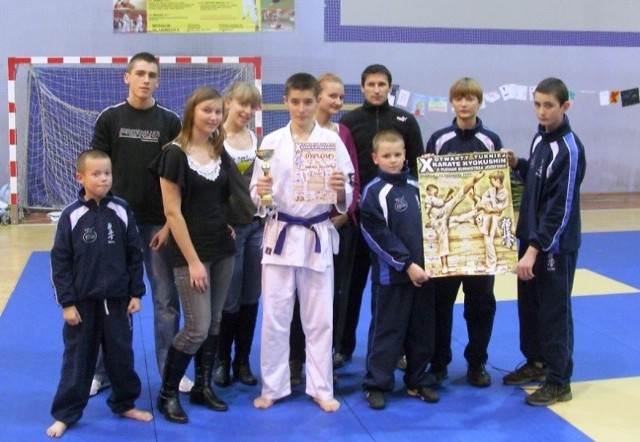 Drużyna Brokowskiego Klubu  Karate KYOKUSHINKAI