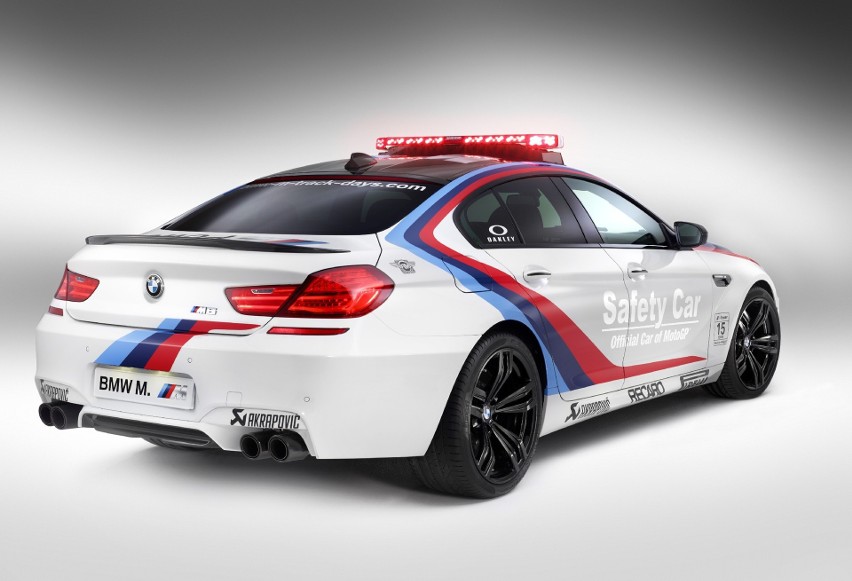 BMW M6 Gran Coupe Safety Car Fot: BMW