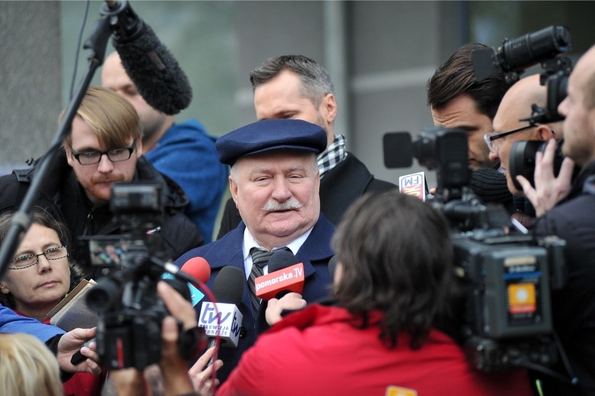 Lech Wałęsa głosował w Gdańsku