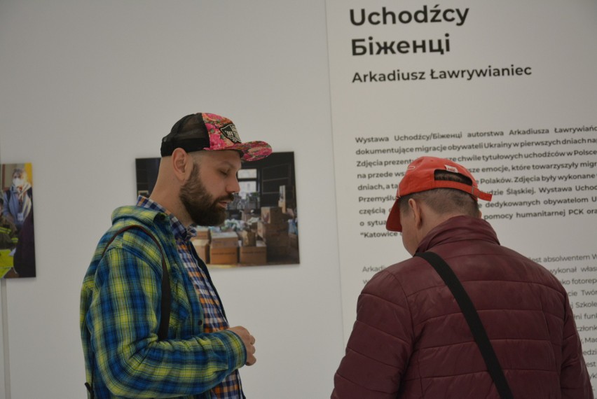 Wystawa „Uchodźcy/Біженці” w Libero Katowice, autorstwa...
