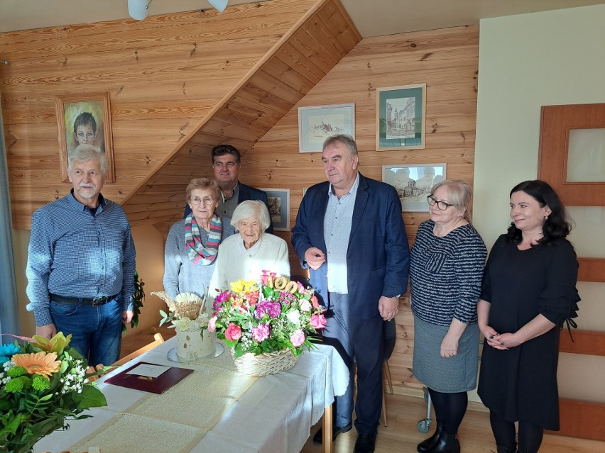 Mieszkanka gminy Chynów obchodziła swoje setny urodziny....