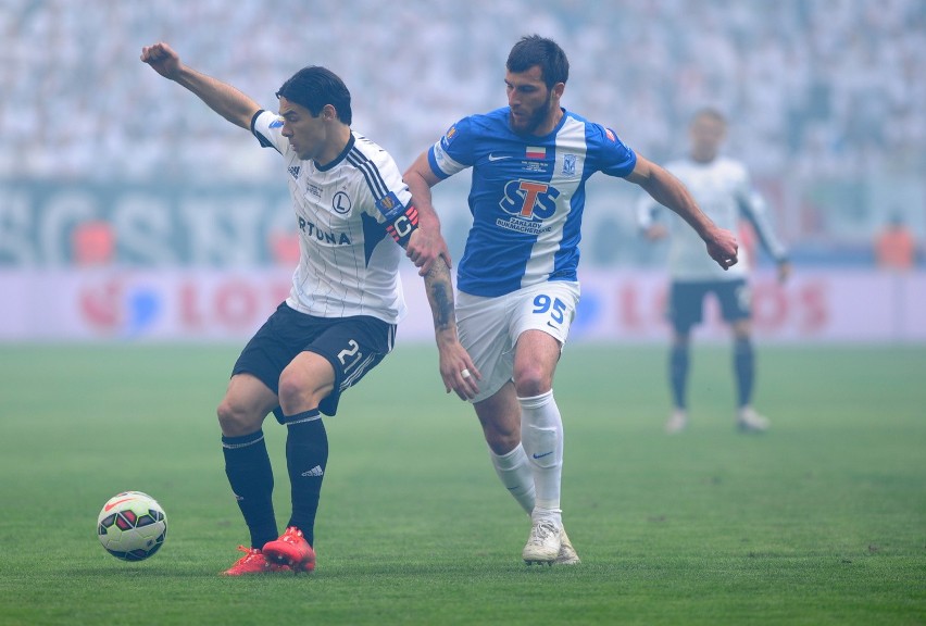 Legia Warszawa pokonała w finale Lecha Poznań na Stadionie...