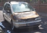Zapalił się samochód w Gubinie przy ulicy Cmentarnej
