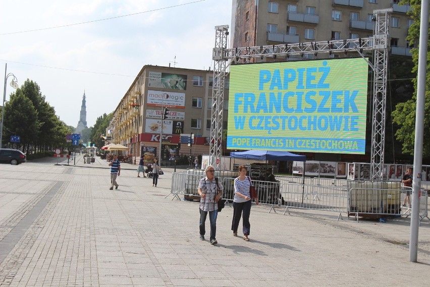 Papież w Częstochowie: Aleje NMP pełne pielgrzymów