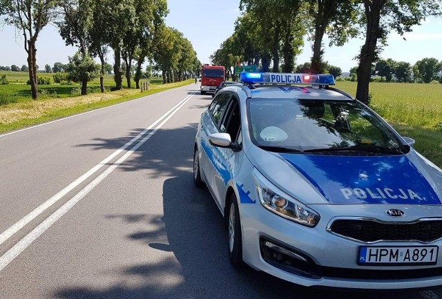 Siemień. Wypadek na DK 63. W powiecie łomżyńskim zderzyły się dwa pojazdy