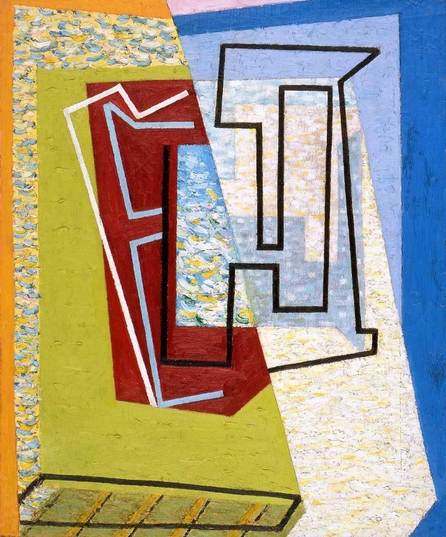 Władysław Strzemiński (1893–1952), Okno, 1948; olej, płótno; 71 x 58,5; dzięki uprzejmości Galerii Starmach,