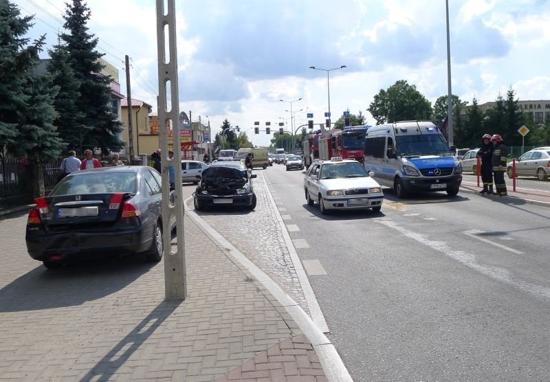 Od strony Zielonych Wzgórz w kierunku Antoniuka jechały...