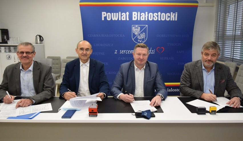 Przebudowana będzie droga powiatowa Białystok – Kruszewo....