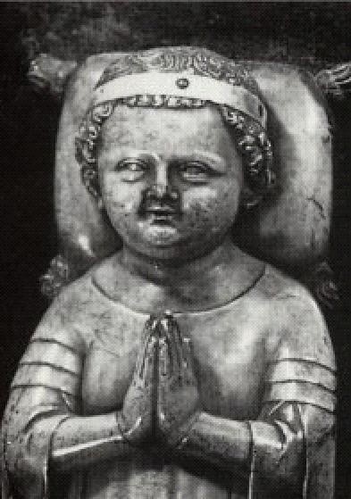 Kiedy w 1316 r. zmarł francuski król Ludwik X Kłótliwy, jego...