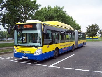 Obecnie słupskie MZK dysponuje pięcioma autobusami na CNG. To przegubowce Irisbus Citelis.