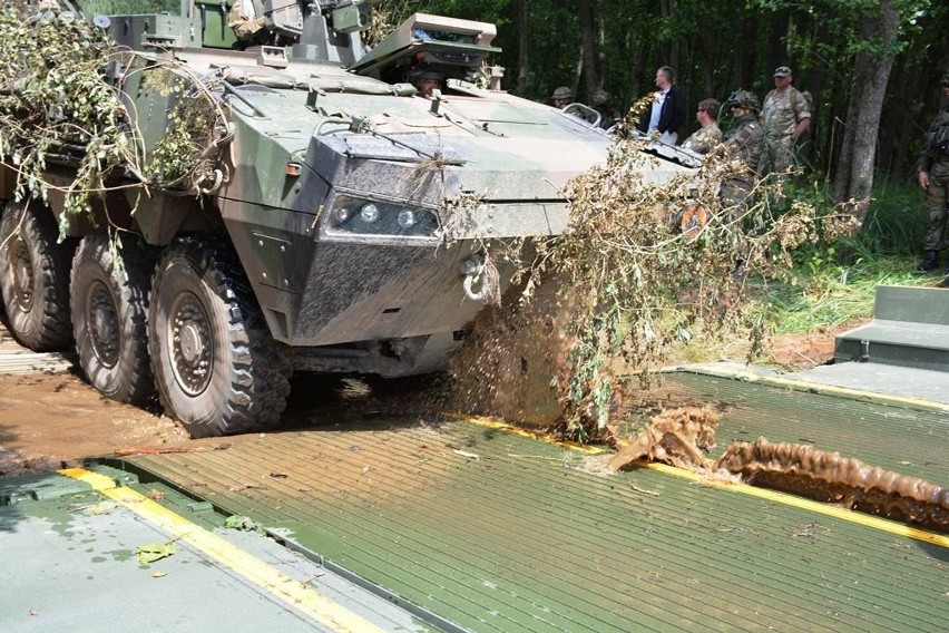 Nasze rośki i osy przejechały po amerykańskim moście. Trwa Saber Strike 2018 