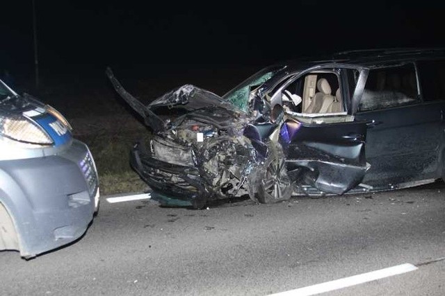 Wdziękoń Drugi. 60-letni kierowca forda poniósł śmierć na miejscu