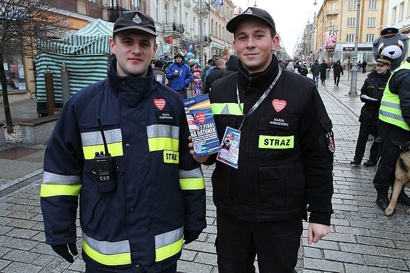 WOŚP w Kielcach - scena powiatu kieleckiego