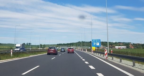 Droga S5 z Wrocławia do Poznania.