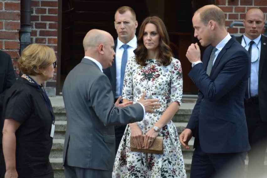 Książę William i księżna Kate w Muzeum Stutthof.