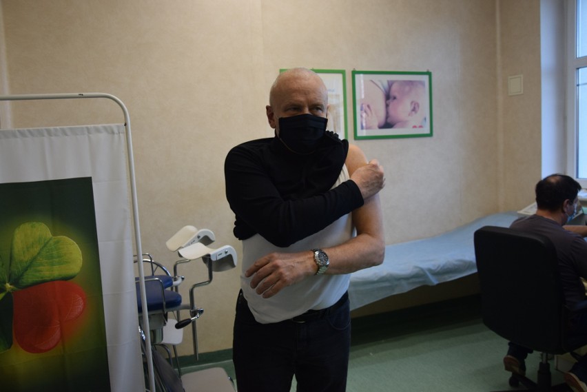Pierwsze szczepienia w szpitalu w Międzyrzeczu.