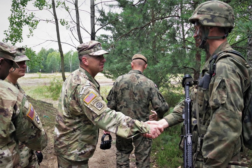 Żołnierze Gwardii Narodowej Stanu Illinois w USA będą szkolić naszych terytorialsów