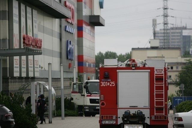 Alarm Bombowy w Silesia City Center...