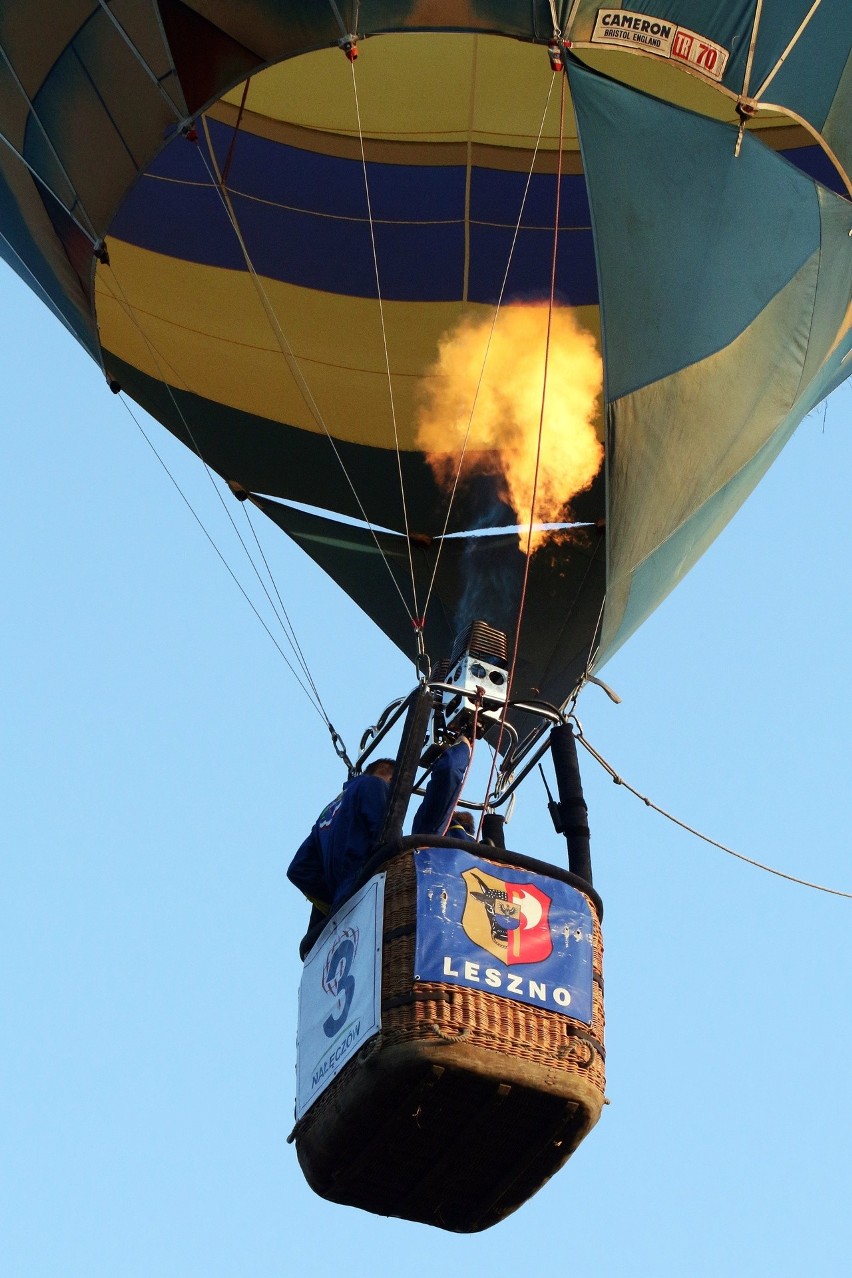 Zawody balonowe w Nałęczowie. Balony poszły w górę [DUŻO ZDJĘĆ]