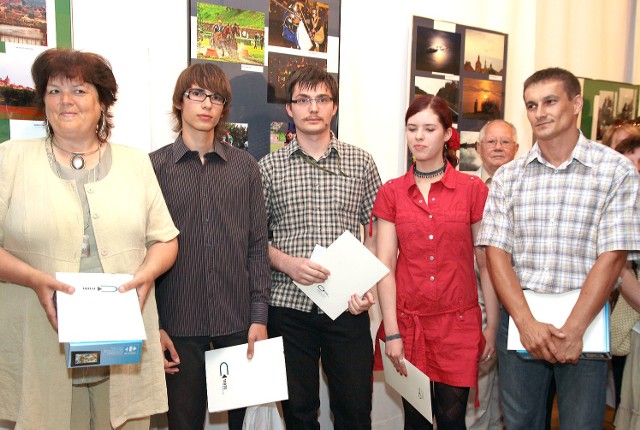 Laureaci Grudziądz Foto 2010od lewej: Małgorzata Strupczewska, Paweł Skraba, Rafał Bociek, Rowena Schulz, Robert Laskowski