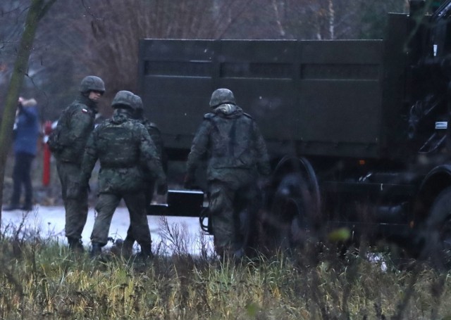 To prawdopodobnie "ćwierćtonówka", zbliżona do tej, którą wydobyto w Policach w grudniu ubiegłego roku