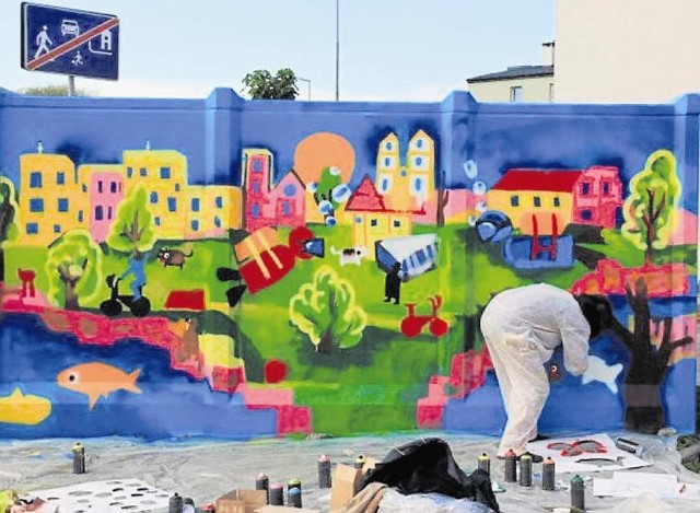 Murale poprawiają estetykę miasta