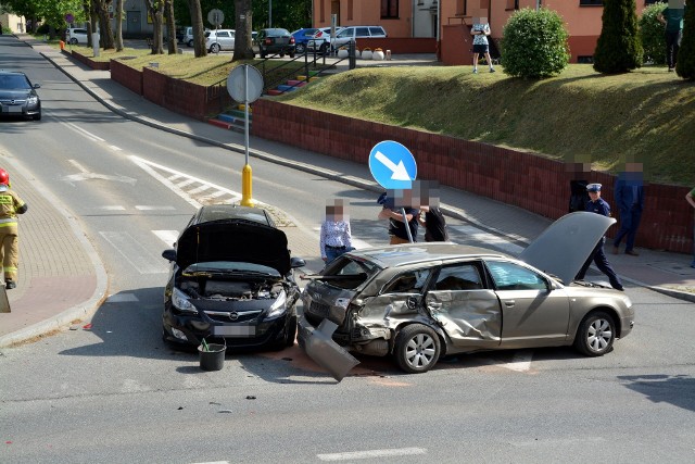 Na skrzyżowaniu ulic Baczyńskiego i Kościuszki w Sępólnie dochodzi do coraz bardziej niebezpiecznych sytuacji drogowych