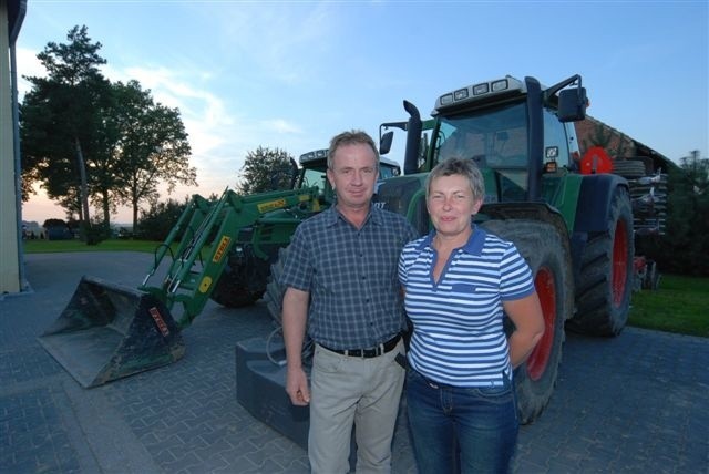 Magdalena i Krzysztof Kałuża z Łowkowic mają bezpieczne gospodarstwo.