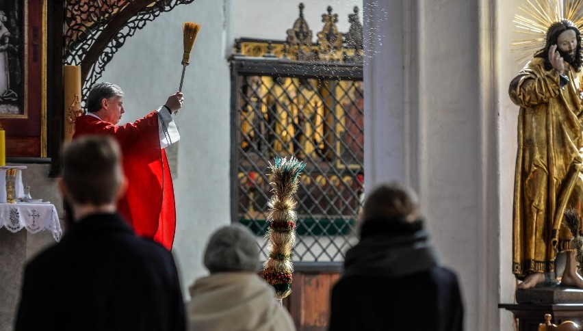 Niedziela Palmowa w Bazylice Mariackiej - msza święta pod...