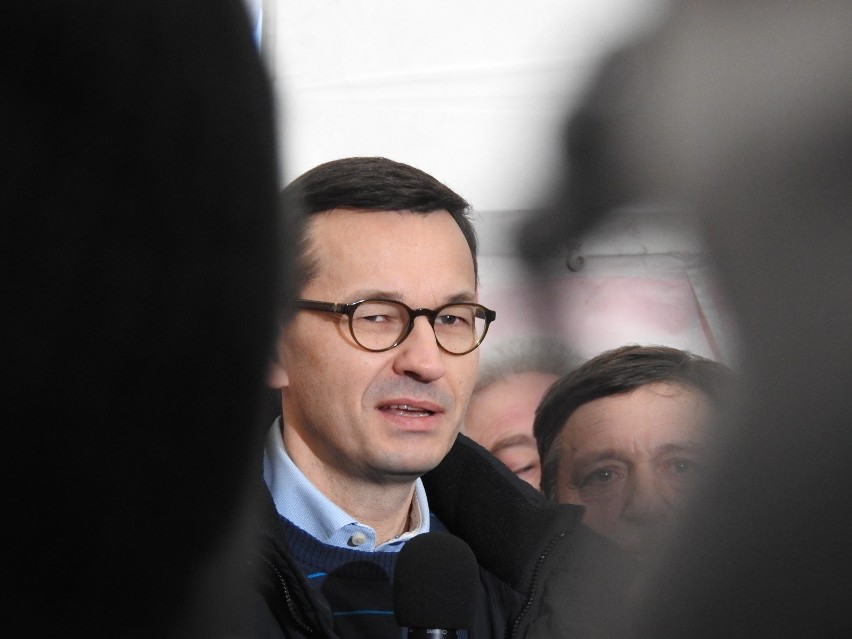 Premier Mateusz Morawiecki z wizytą w Podlaskiem. Odwiedził...