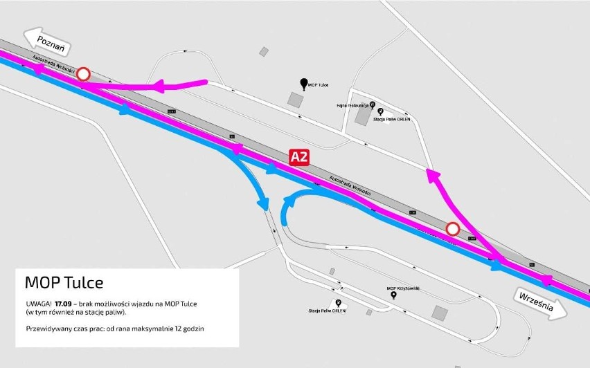 Autostrada A2: Duże utrudnienia w ruchu. Zobacz szczegóły