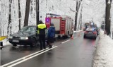 Wypadek w Katowicach przy Stargańcu. Droga zablokowana